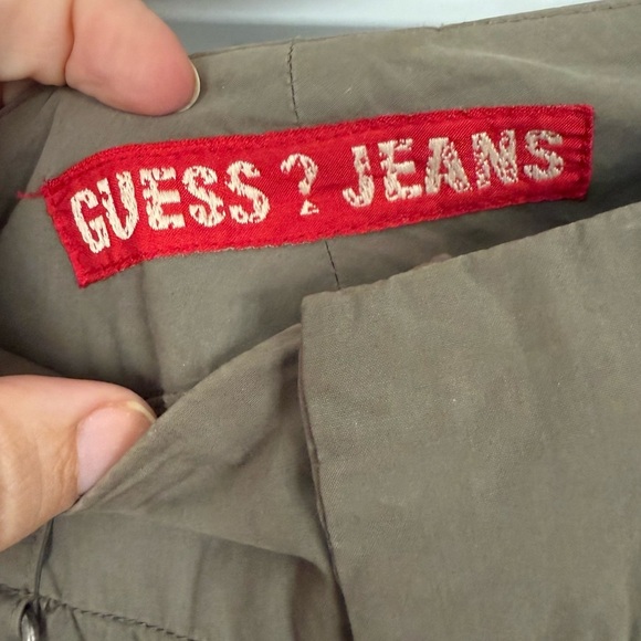 Guess Y2K Gorpcore Cargo Pants Size 31 Wide Leg Utility Streetwear - Picture 6 of 11